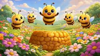 Buzz Buzz Count Number Song 1-10 For Children Counting Numbers Numbers Song