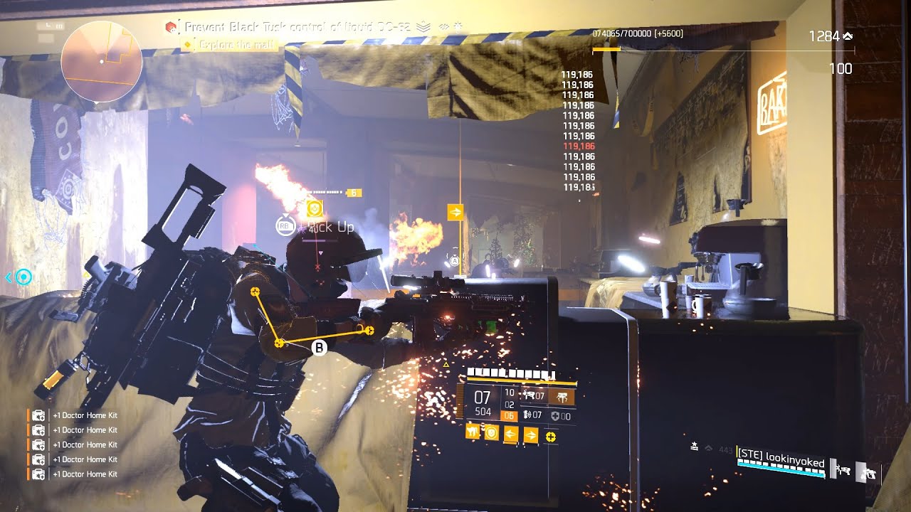 NPCS GOING NOWHERE WITH FOAM CHEM LAUNCHER | The Division 2