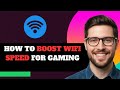NEW! How to Boost WiFi Speed for Gaming in 2025!