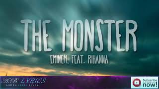 Eminem ft  Rihanna   The Monster Lyrics 🎵