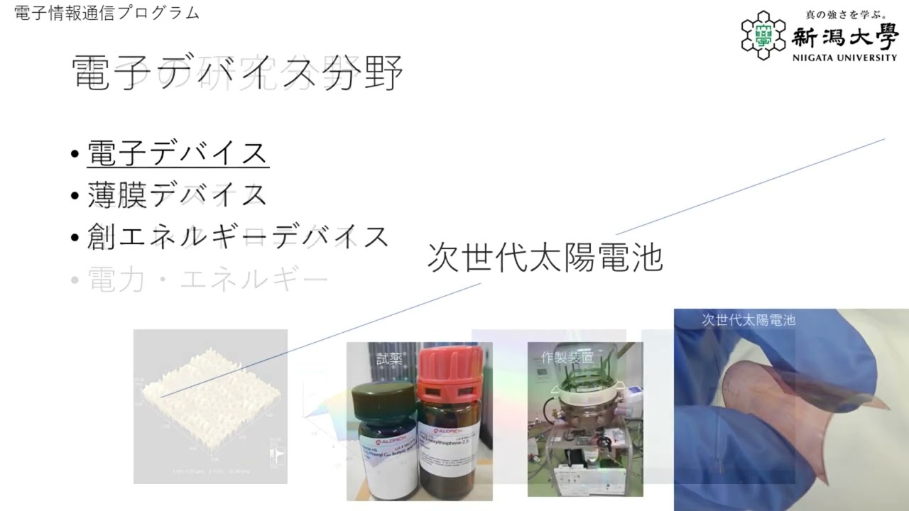電子情報通信プログラム | 工学部 | 新潟大学