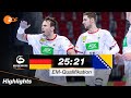 Spiel gedreht: Gislason startet mit Sieg | Deutschland – Bosnien-H. 25:21 | Handball-EM-Quali – ZDF