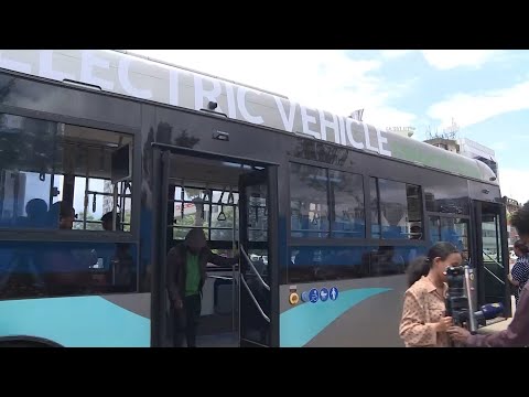 GLOBALink | Chinese electric buses introduced to Ethiopia to advance green transport agenda