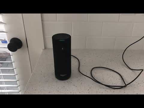 Why is Alexa beeping and flashing blue?
