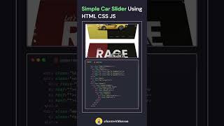 Car Animated Slider using HTML CSS JS | HTML,CSS & Pure JavaScript | CodeMinds