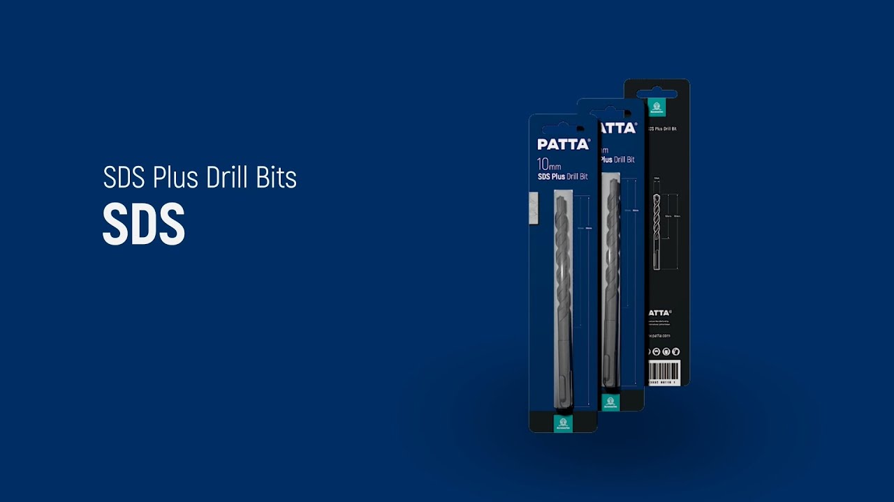 PATTA SDS Plus Drill Bits - YouTube
