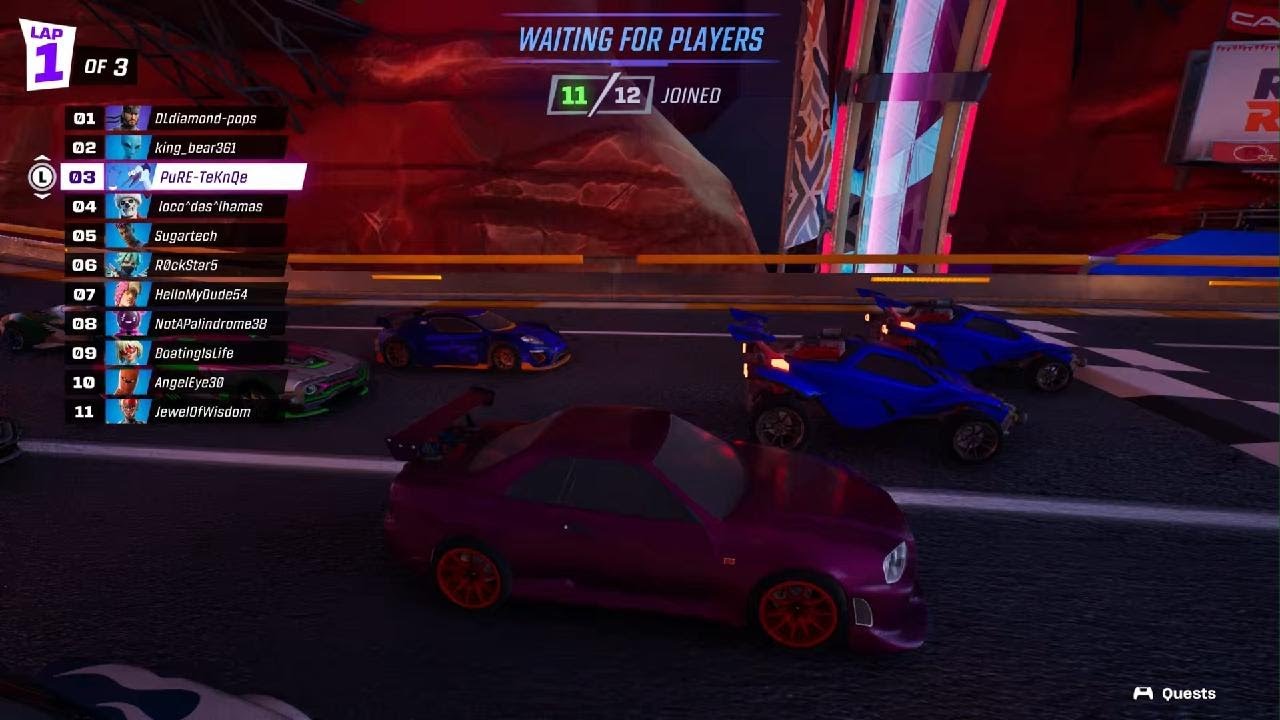 Back to Rocket racing