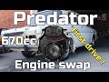 S3 E19 We take our 670cc predator powered Renault for its first drive.