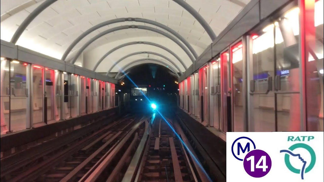 M14 : Time-Lapse - Olympiades / Mairie de Saint-Ouen (Trafic perturbé)