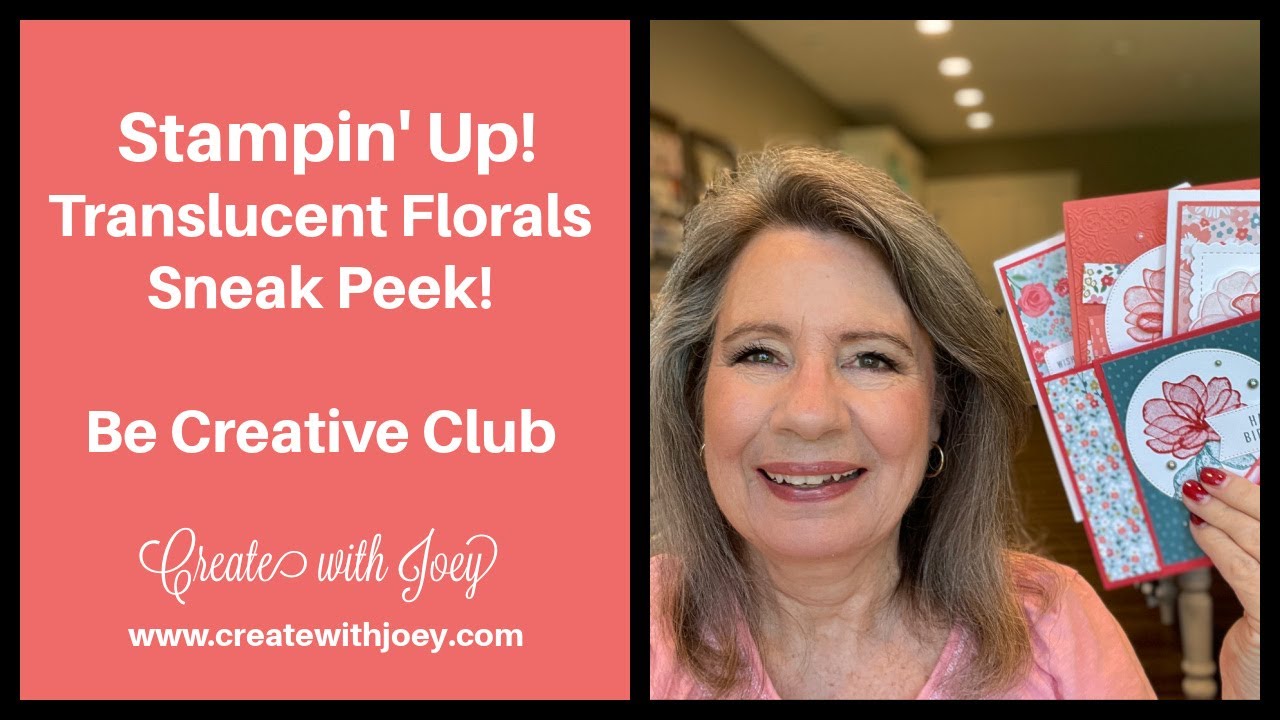 Stampin' Up! Translucent Florals Class Kit!