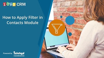 How to Apply Filter in Contacts module in Zoho CRM