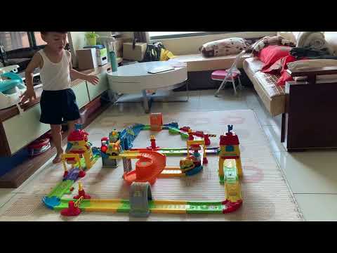Exploring a New Toy Track | Toddler’s Fun Play Session