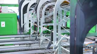 Jictek wire mesh cable tray  Production process