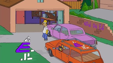 E4 The Simpsons Intro Mashup Promo 2025