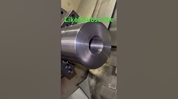 Finished 2.125 6 Pitch Stub Acme LH 2G Rotor Connection.#machine #youtube #fyp #youtubeshorts