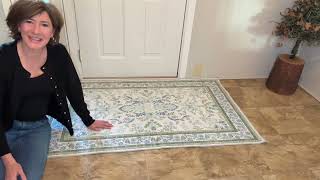 DCX Green Floral 3x5 Area Rug Review — Real Performance, No Sponsorships X2318