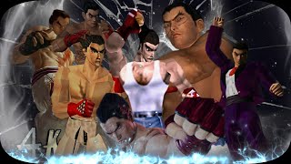 Kazuya Mishima Win Pose Evolution Tekken 1 to Tekken 8 4K 60 FPS