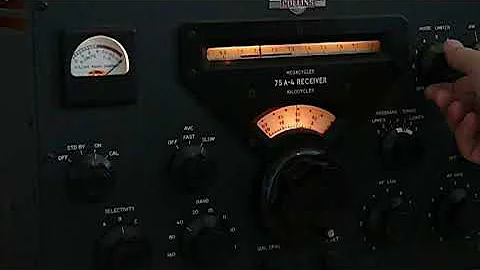 Collins 75A-4 receiver Ser.#: 1770 from 1955   12 Apr 2019 01