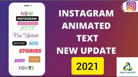 How to add moving text to a video on Instagram story,how to animated text in instagram stories 💯💯