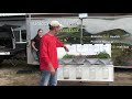 Nrcs national water quality initiative field day featuring cover crop plots and rainfall simulator