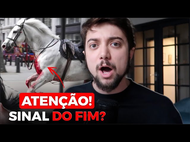 ATENÇÃO! CAVALOS DO APOCALIPSE NAS RUAS DE LONDRES? class=