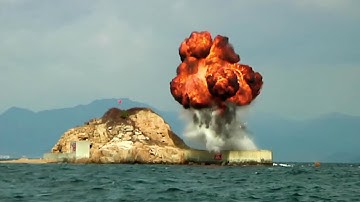 Marines Explosive Ordnance Disposal Technicians Get to Work Blowing Stuff Up