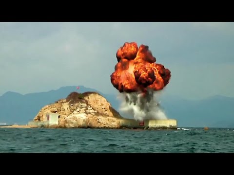 Marines Explosive Ordnance Disposal Technicians Get to Work Blowing Stuff Up