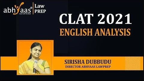 CLAT 2021 Logical Reasoning Analysis | Abhyaas LawPrep | Abhyaas Edu Technologies