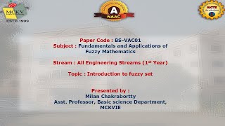 Introduction to Fuzzy Set