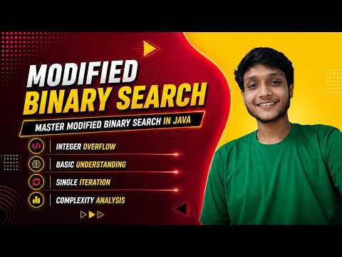 Modified Binary Search: Preventing Integer Overflow & Single Iteration ...