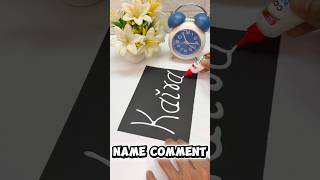 Aise Glitter Name Banau Aapka?🥰🫶😍#comment #drawing #craft #diy #ytshorts#ytviral #yt