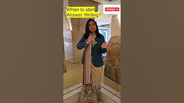 when to start answer writing for #upsc #shorts #viral #saumyapandeyias