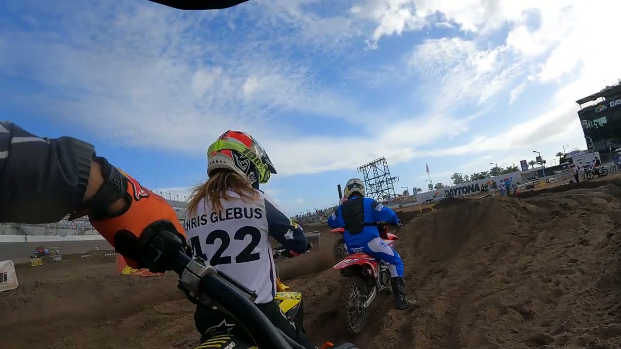 Daytona RCVX plus 50 practice. 