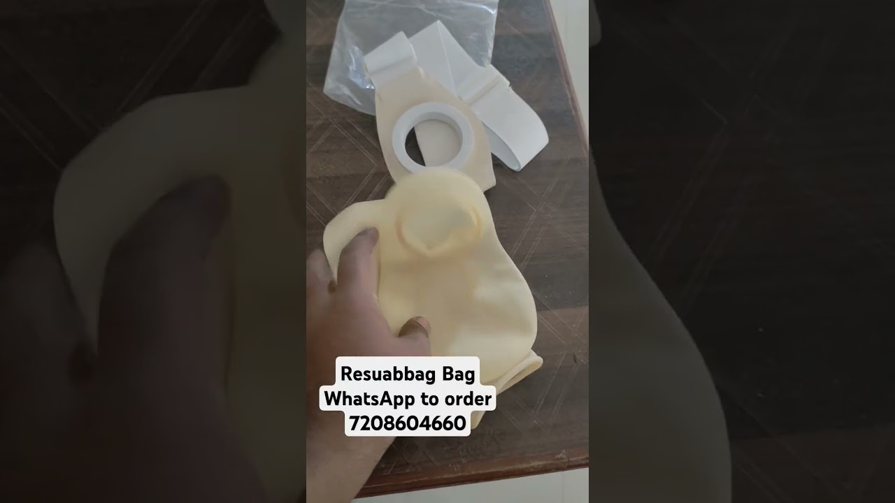 Reusable Ostomy Bag and Resuable Urostomy Bag 
