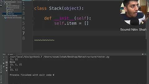 Implementing Stack | Data Structure in Python #1