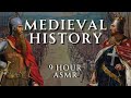 Fall asleep to 9 hours of medieval history  part 1   relaxing history asmr