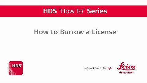 Client Licence Manager: How to borrow a Licence