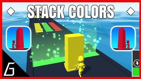 Stackcolors - All Level Gameplay Android,IOS - NEW LEVELS best games