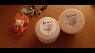Johnson's 24hr moisture soft cream Reviews ASMR / My First Video /(soft spoken). screenshot 2