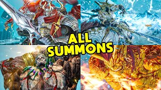 Final Fantasy 7 Rebirth - All Summons Ultimate & Abilities