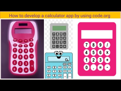 How to  develop a calculator app by using code.org