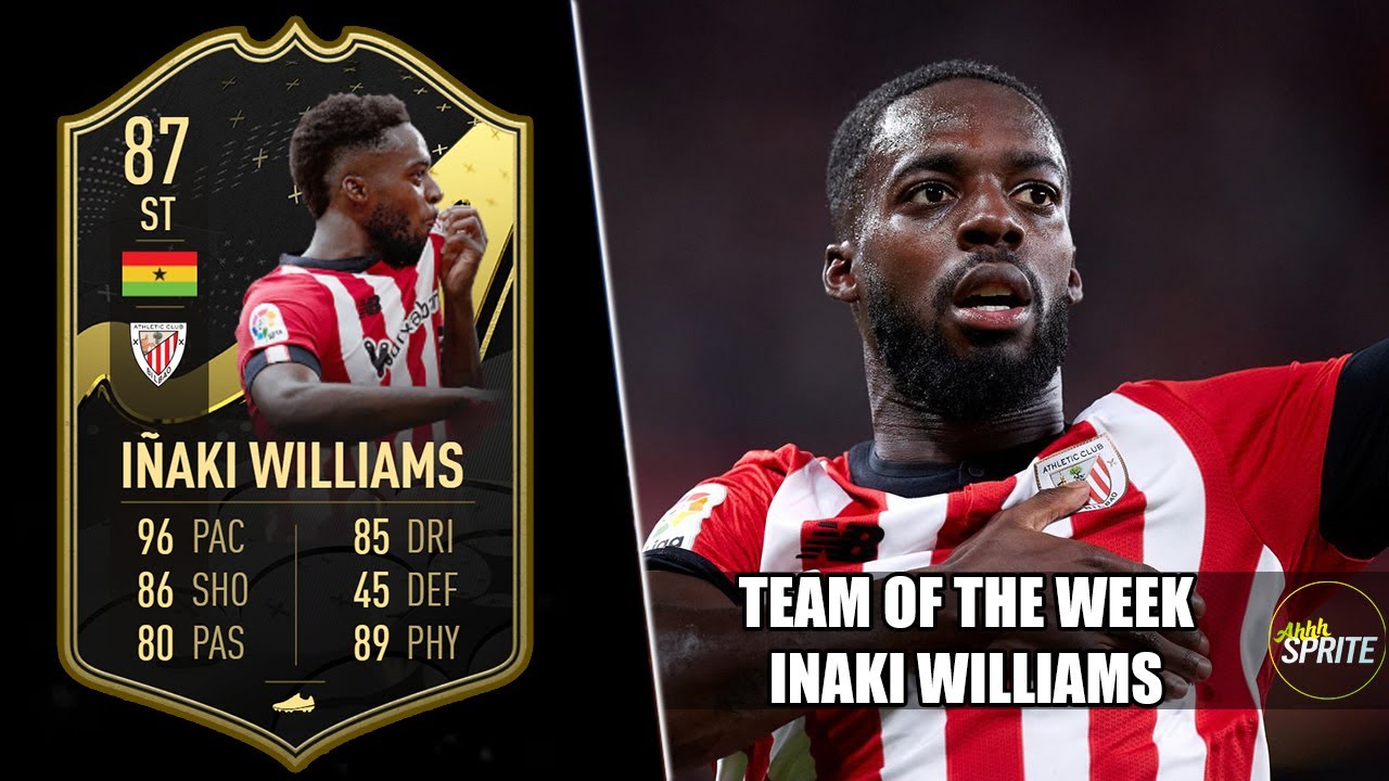 WEAK FOOT UPGRADE!?! FIFA 23 INFORM INAKI WILLIAMS REVIEW | 87 INFORM WILLIAMS PLAYER REVIEW