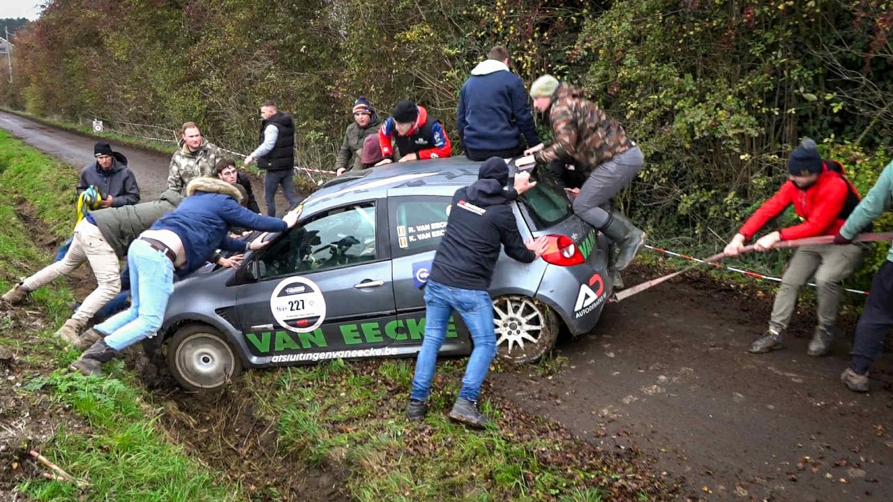 Rally 6 uren van Kortrijk 2025 🇧🇪 CRASHES & MANY MISTAKES [HD]