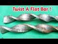 How To Twist Flat Bar