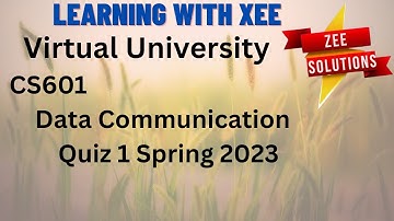 CS601 Quiz 1 Spring 2023 virtual University of Pakistan
