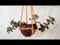 DIY Pendura Vaso em 1 minuto | suporte de planta simples e facil | Feito a mão