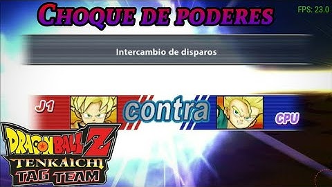 DBZ TTT MOD-CHOQUE DE PODERES HD PPSSPP#1