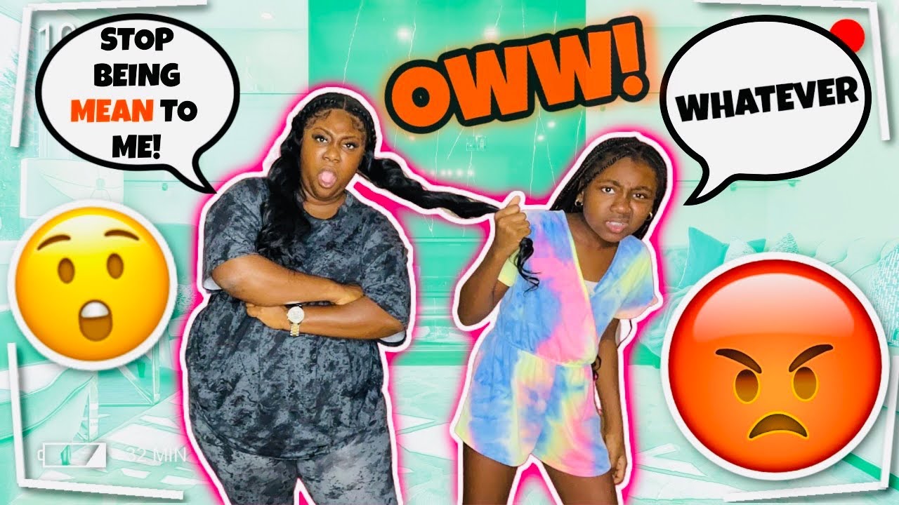 BEING MEAN TO MY MOM PRANK YouTube