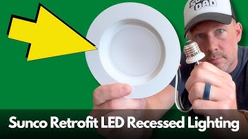 Sunco Retrofit LED Recessed Lighting review (EASY install!)