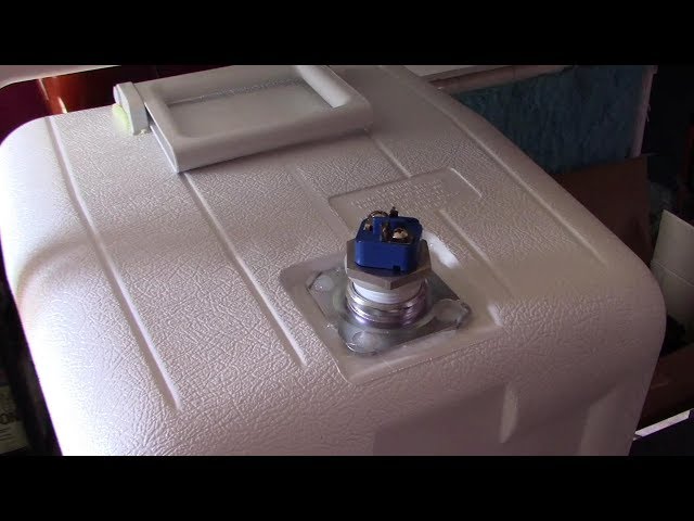 12V DC Off-Grid Water Heater! 12v/12amp/12 Gallon tank! (ice-chest conv.)  - can be solar pwrd! DIY - YouTube